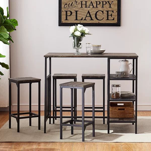 Brendis 4 - Person Counter Height Dining Set | Wayfair North America