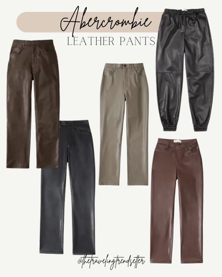 Abercrombie leather pants 

#LTKSeasonal #LTKSale #LTKunder50
