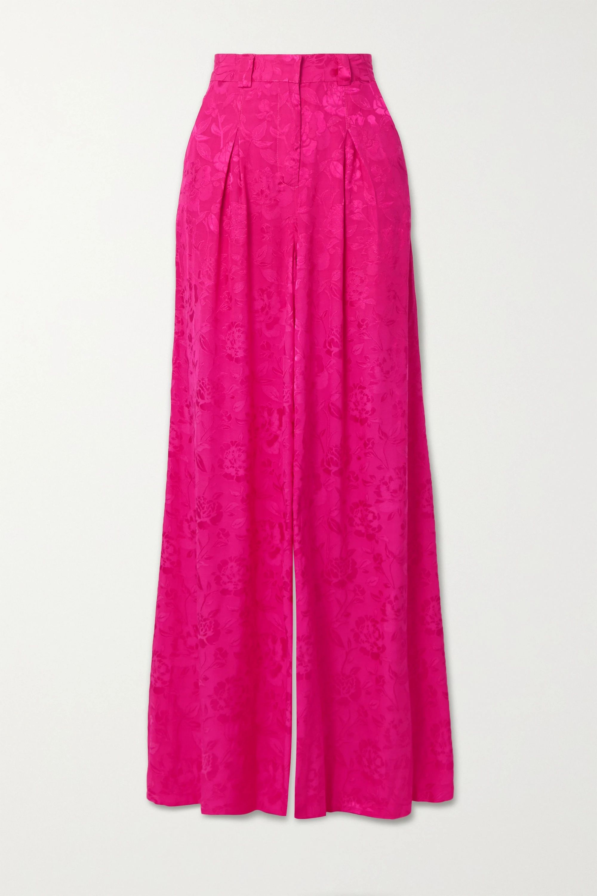 Serge floral-jacquard wide-leg pants | NET-A-PORTER (US)