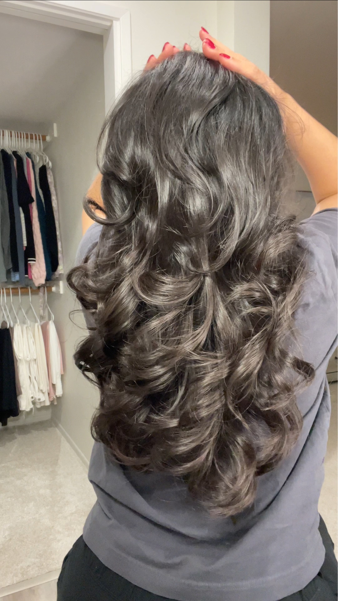 Who else loves a bouncy blowout!? 😍✨