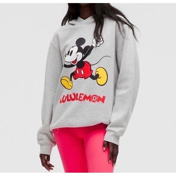 NWT Lululemon x Disney Steady State Pullover Hoodie Mickey Mouse Size Medium‎ | Poshmark