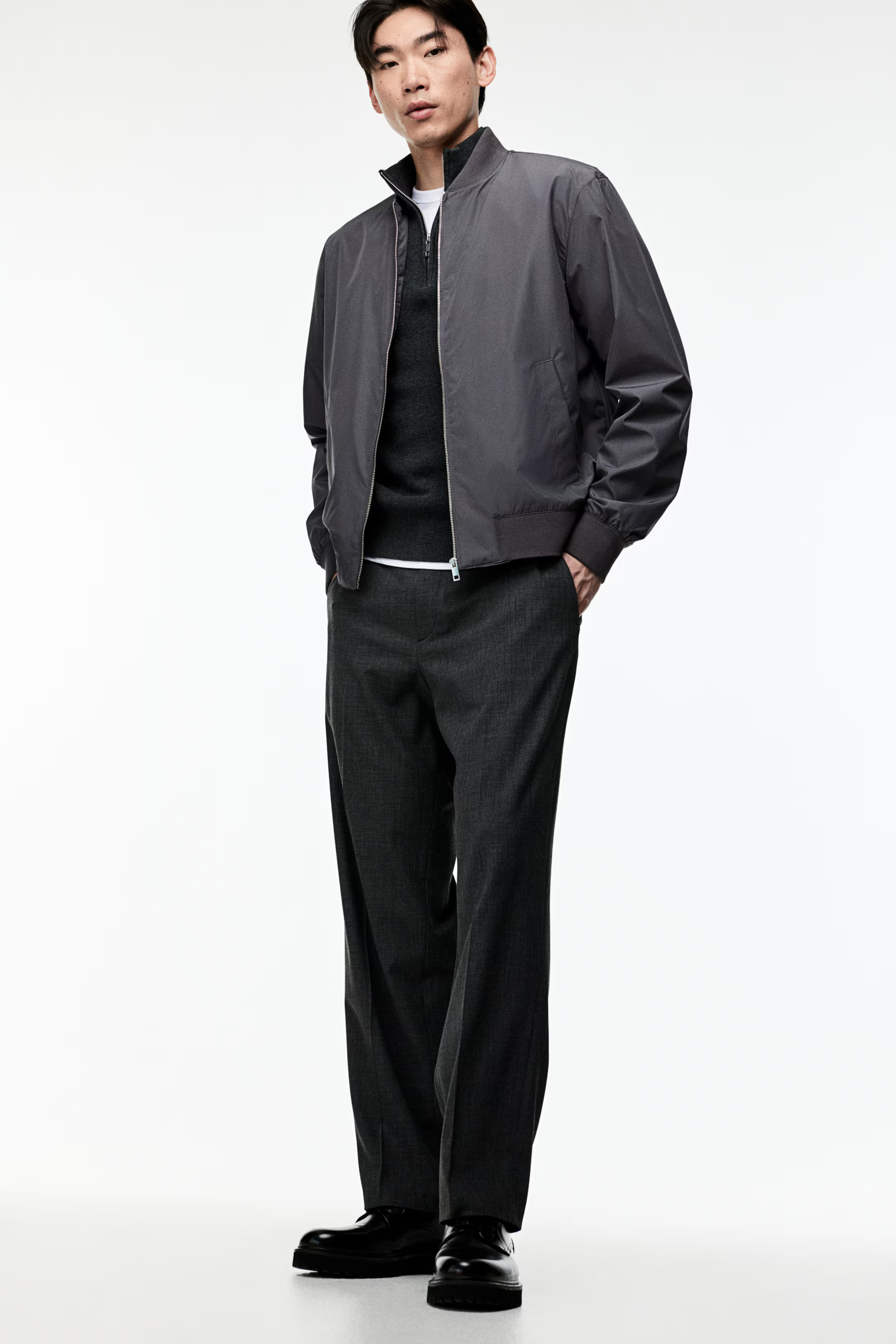 Regular Fit Bomber Jacket | H&M (US + CA)