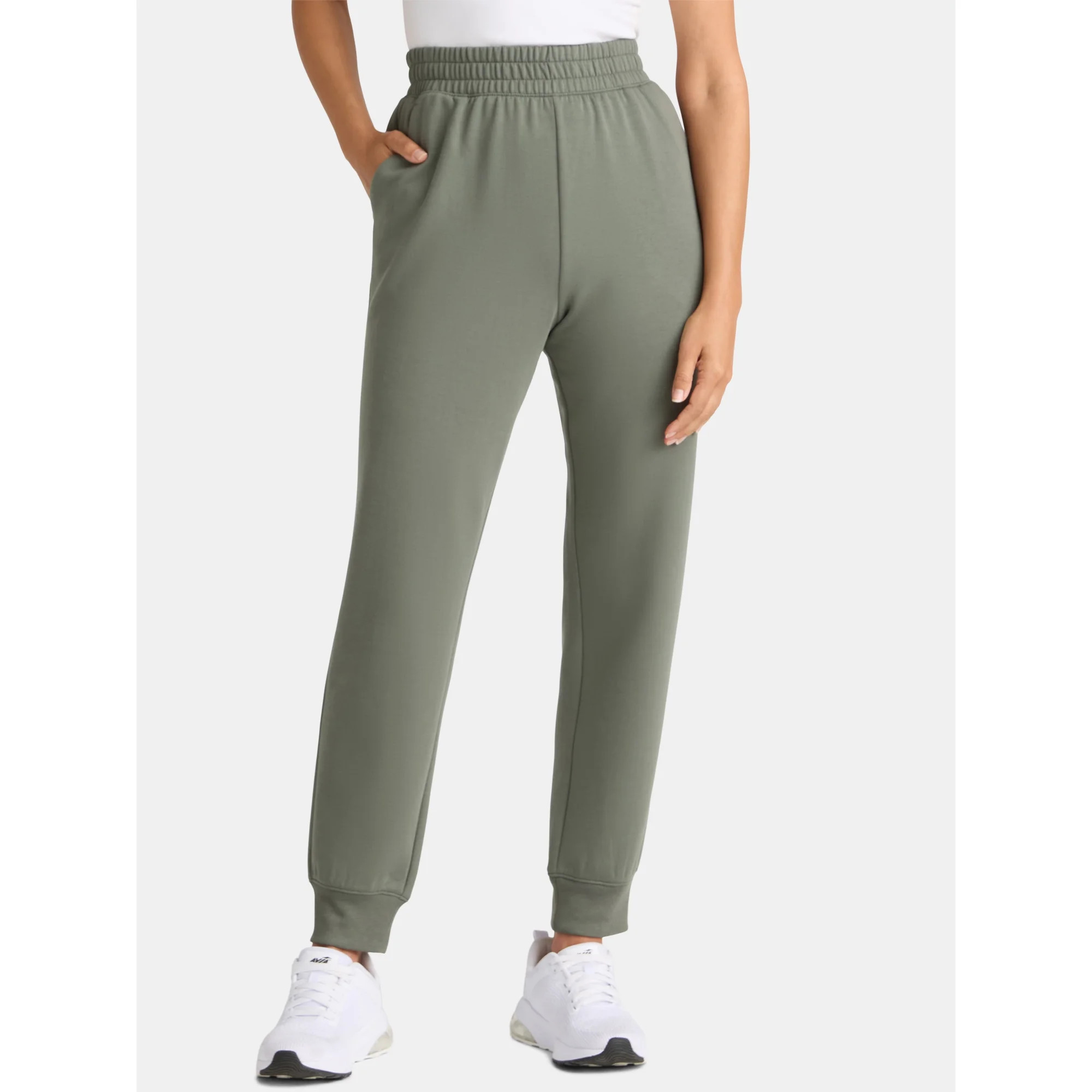Athletic Works Women's and Women's Plus Super Soft Joggers, Sizes XS-4X | Walmart (US)