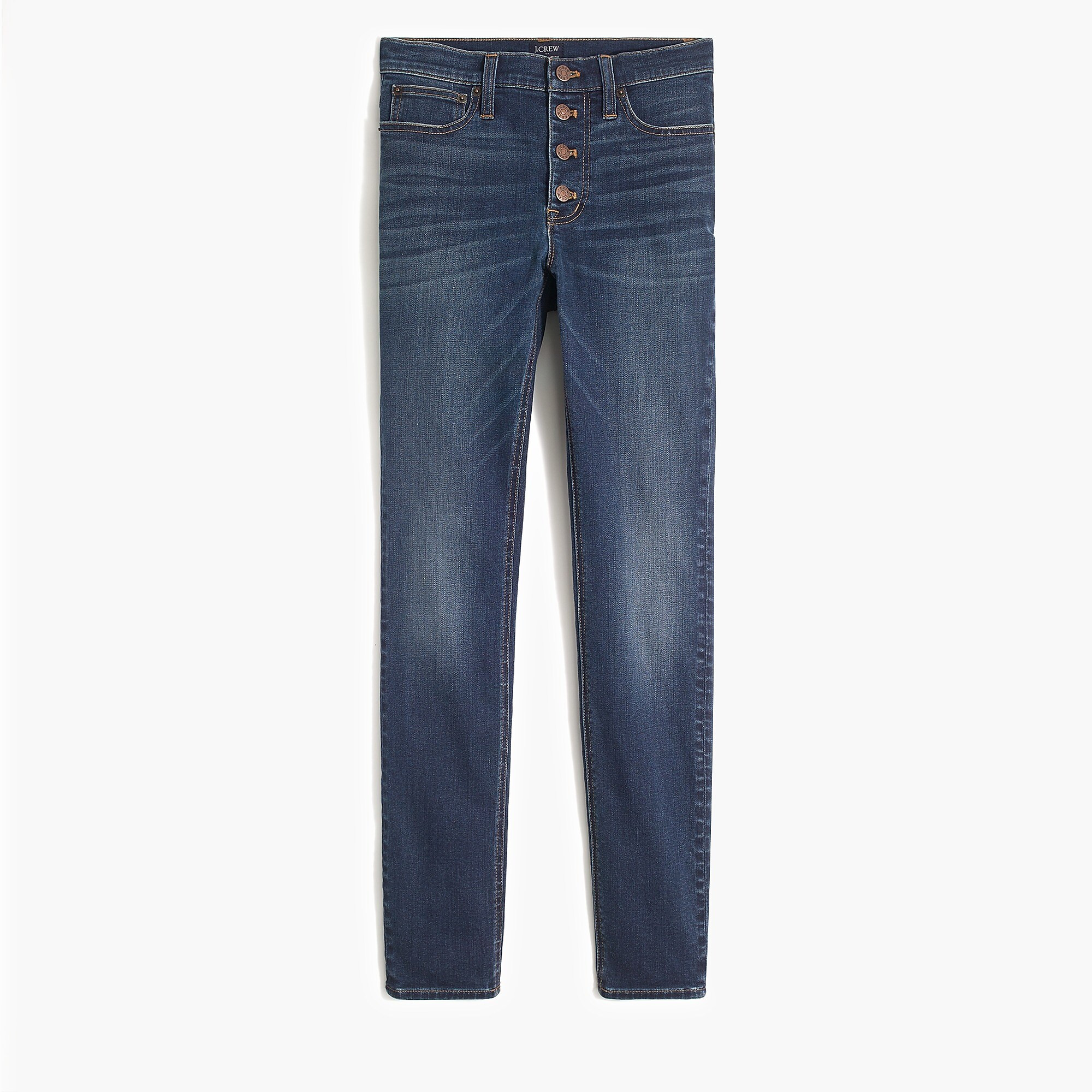 9" high-rise skinny jean in signature stretch | J.Crew Factory