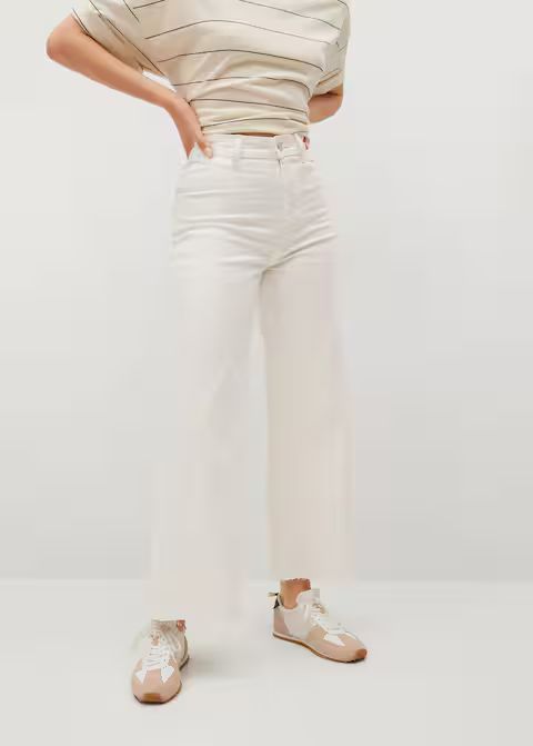Culotte-Jeans mit hohem Bund | MANGO (DE)