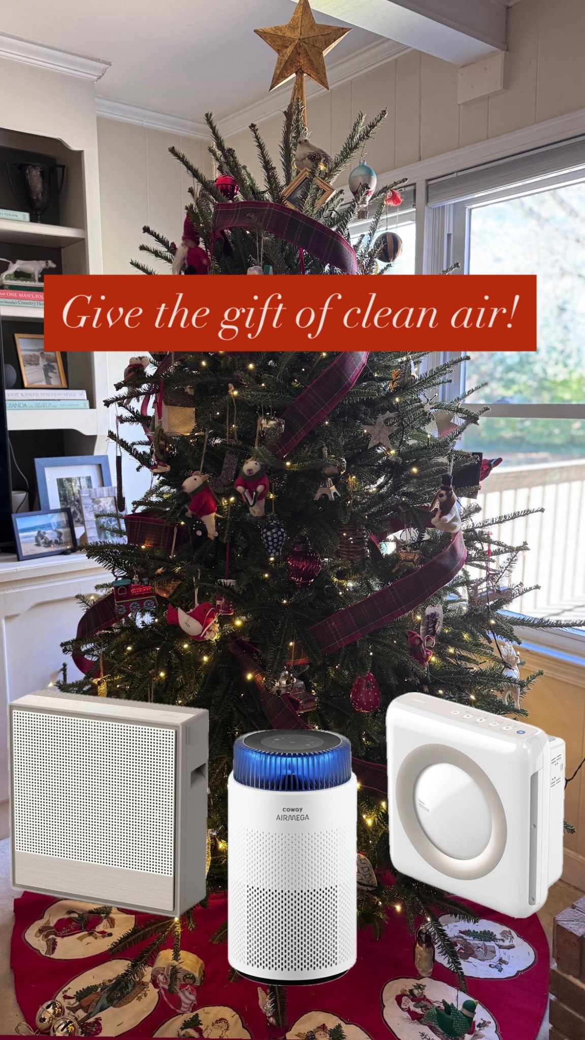 The best gift you can give yourself and loved ones is clean air!!