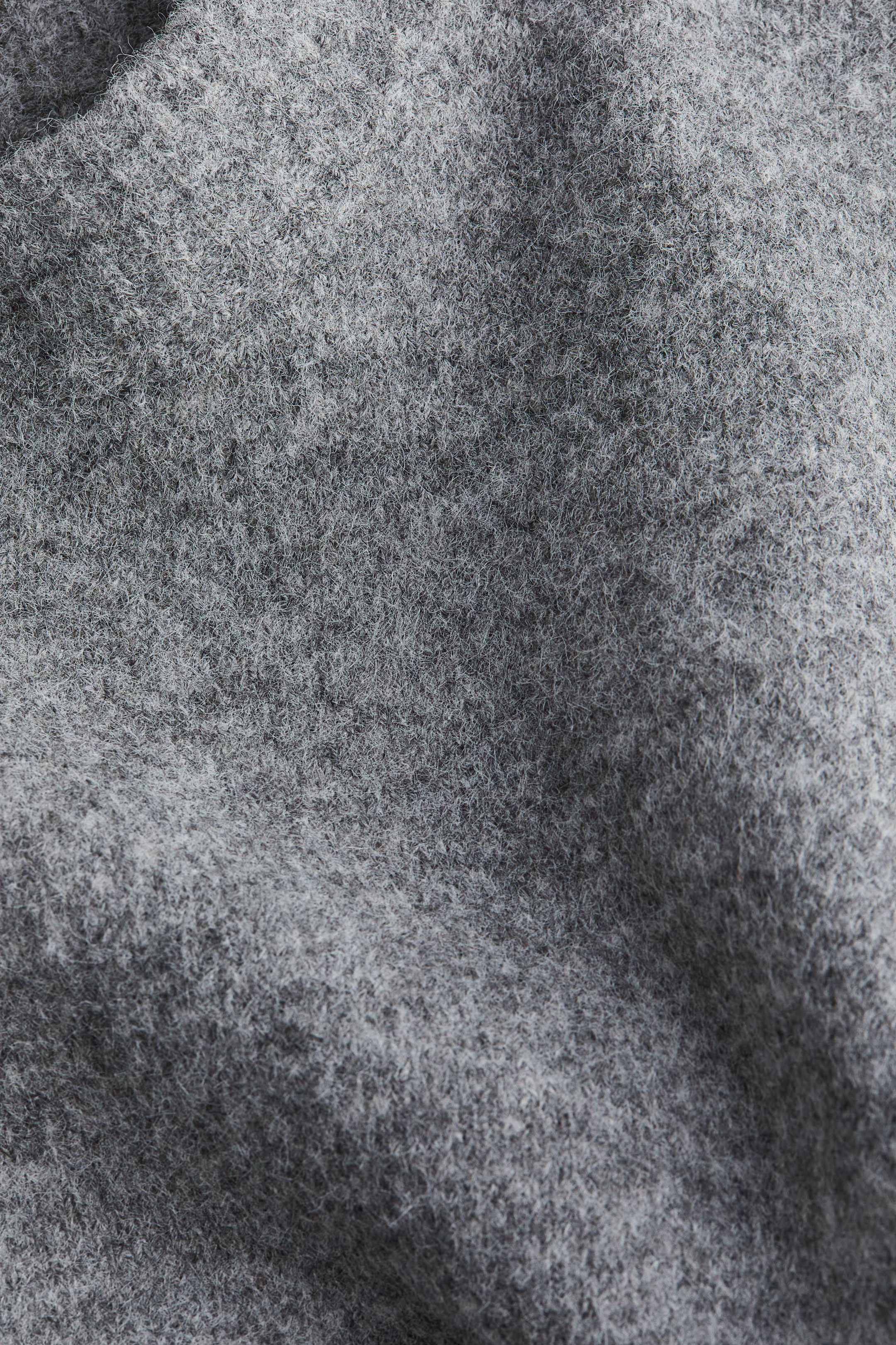 Sweater - Round Neck - Long sleeve - Gray melange - Ladies | H&M US | H&M (US + CA)