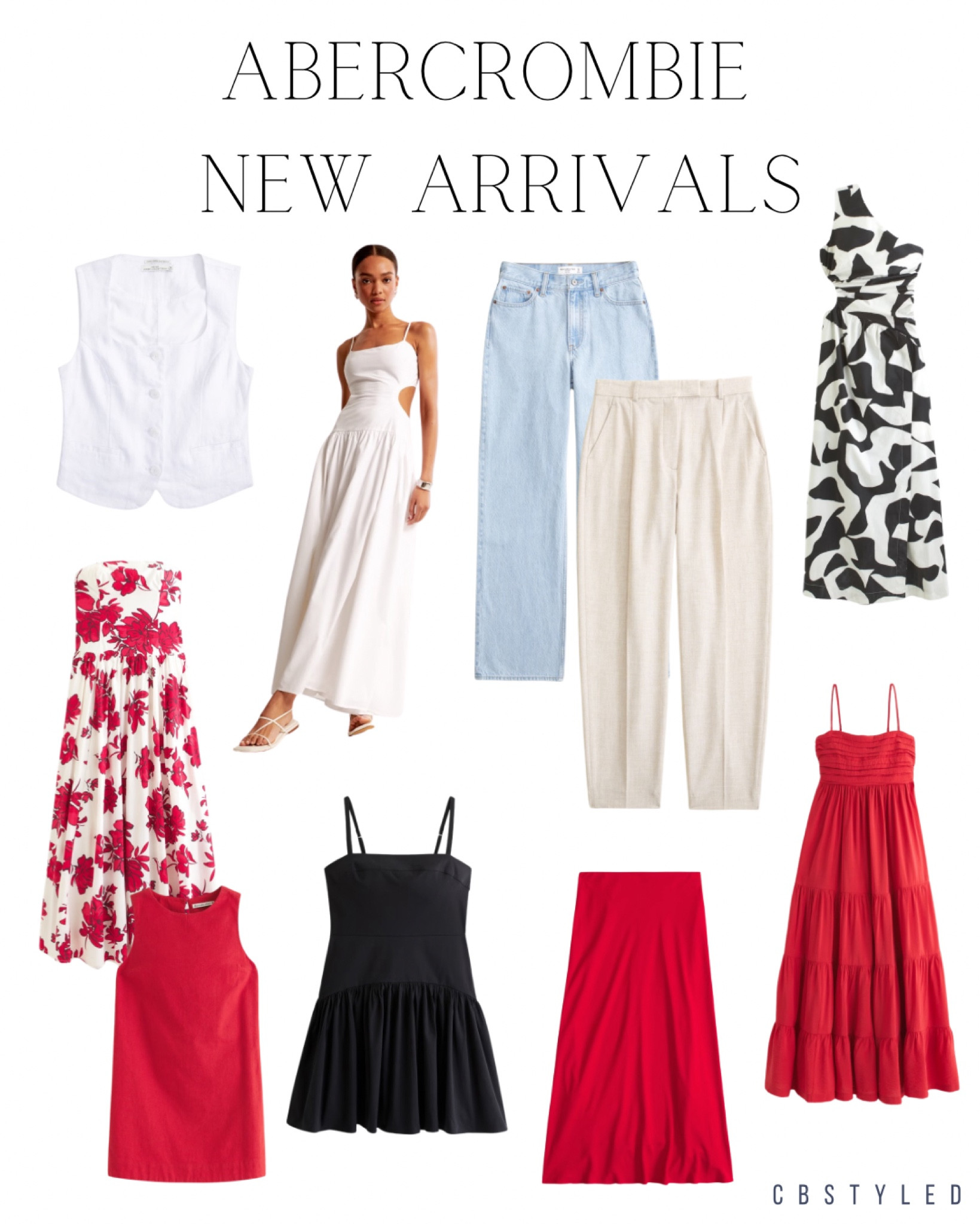 Abercrombie new arrivals for summer, summer fashion finds, summer dresses, outfit ideas from Abercrombie 

#LTKStyleTip