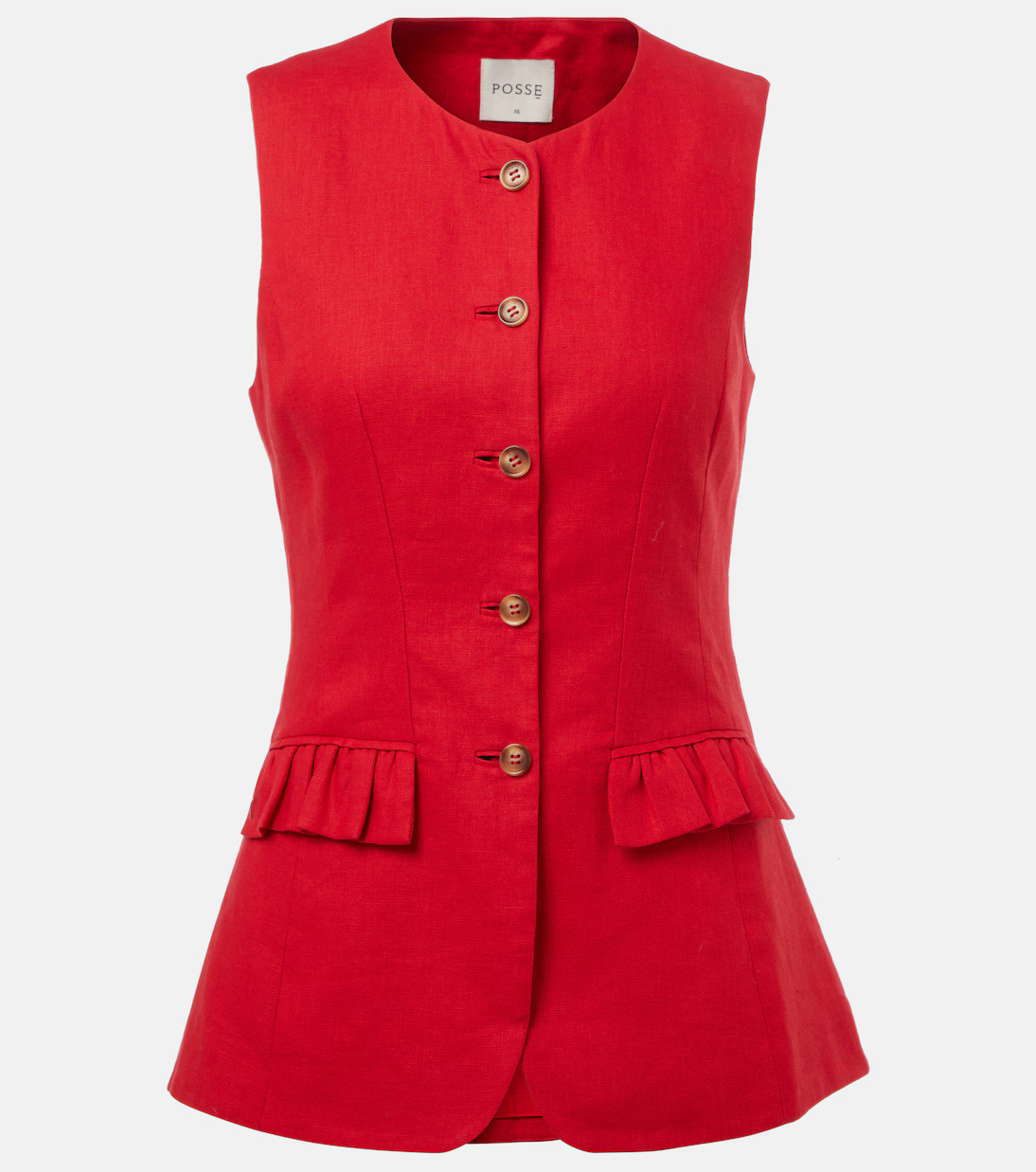 Matilda linen vest | Mytheresa (US/CA)