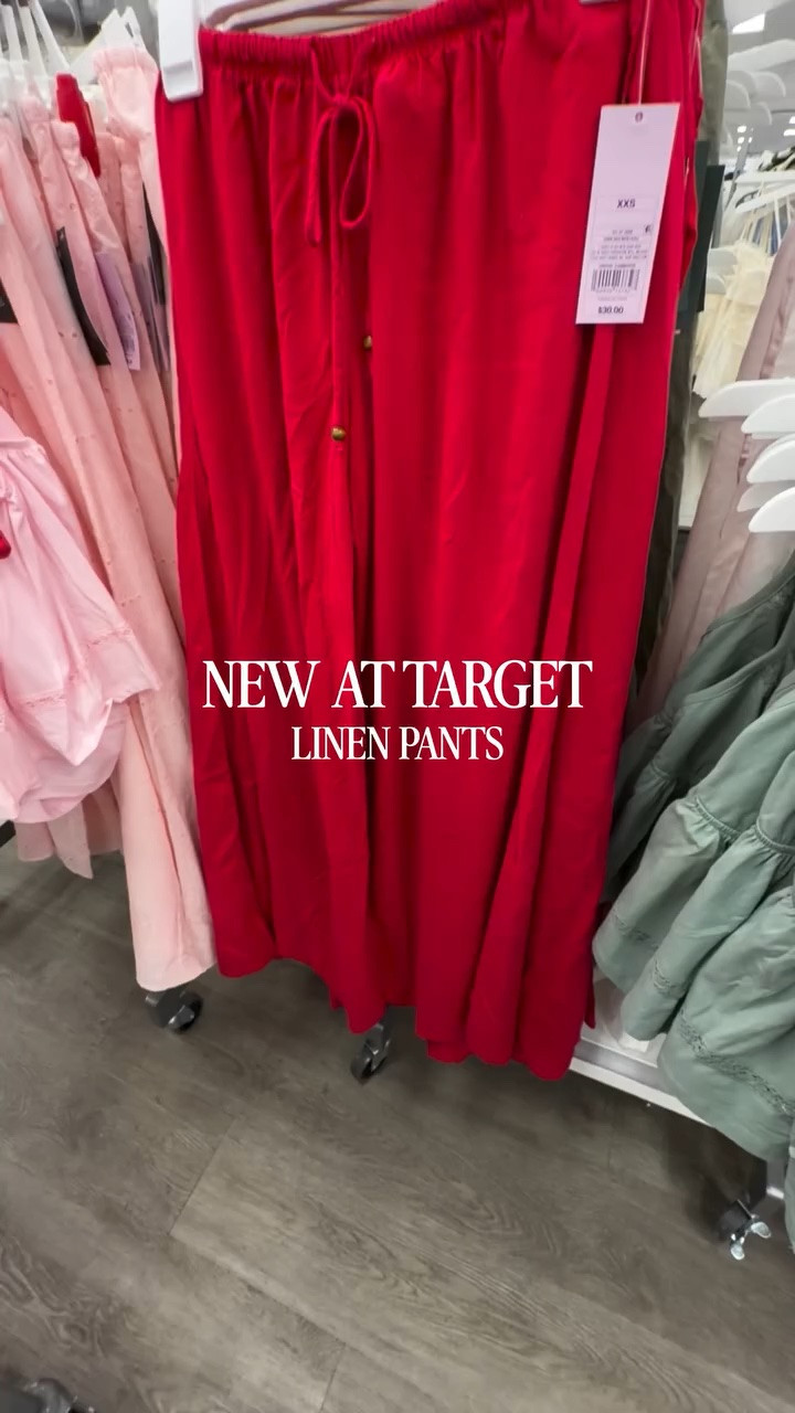 Ok, but the red for summer is just perf! 😍🥰 

#micheleonstyle #linenpants #targetstyle #targetfashion