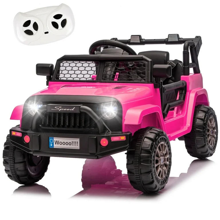 12 Volt Ride on Toys for Toddlers w/Remote Control, Anti-Collision Bar Design, Electric Ride on T... | Walmart (US)