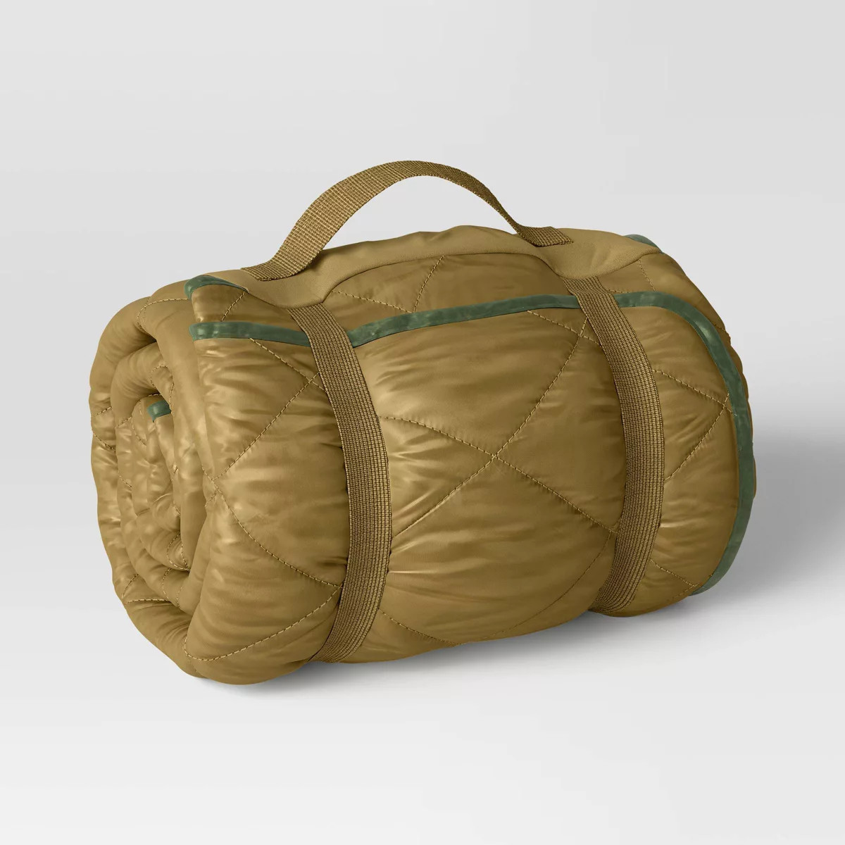 On the Go Collection Quilted Checkered Throw Blanket Orange - Room Essentials™ | Target