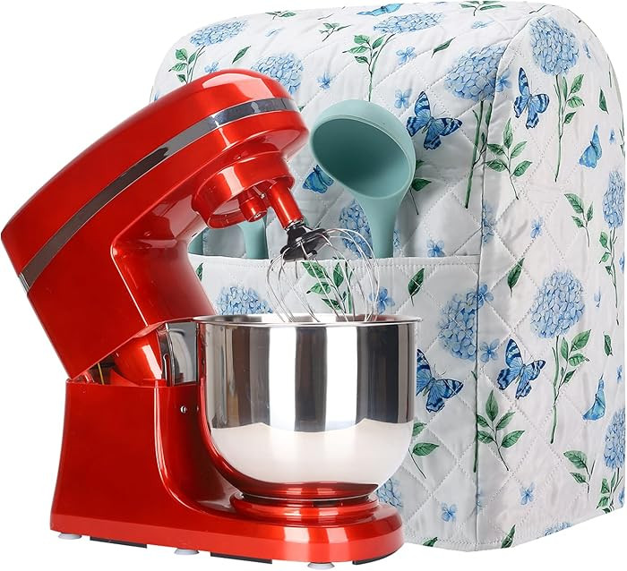 Stand Mixer Cover,Hydrangea Kitchen Mixer Cover Compatible With 5-8 Qt Kitchenaid Hamilton Mixers... | Amazon (US)