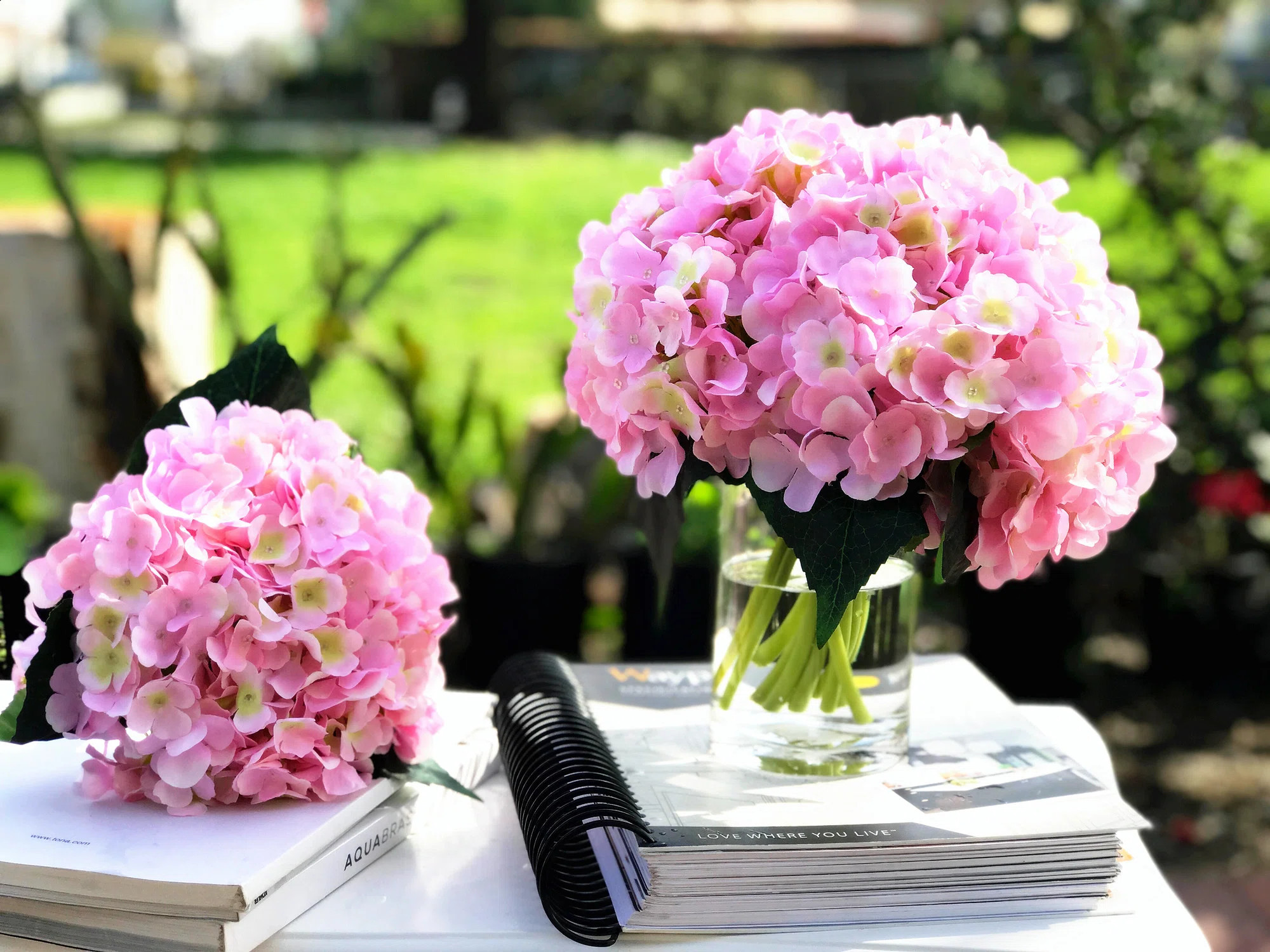 Silk Hydrangea Arrangement (Set of 3) | Wayfair North America