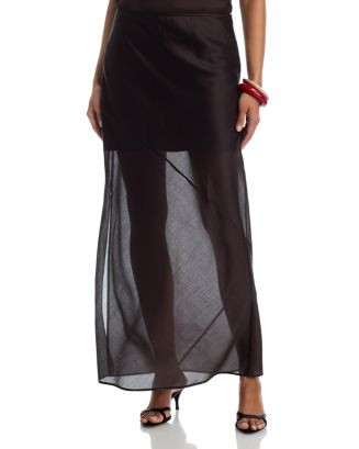 Sheer Maxi Skirt | Bloomingdale's (AU)