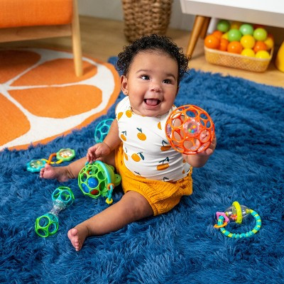 Bright Starts Little Shakers 6pc Gift Set Baby Rattles and Teethers: BPA-Free, Fine Motor Skills Development | Target