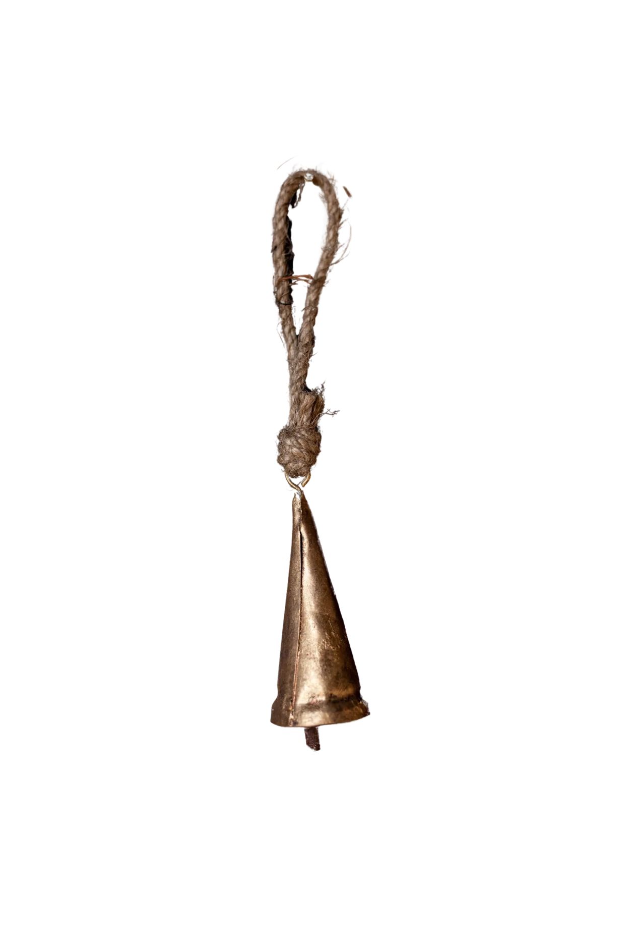 Tapered Brass Bell Ornaments (Set of 20) | Luxe B Co