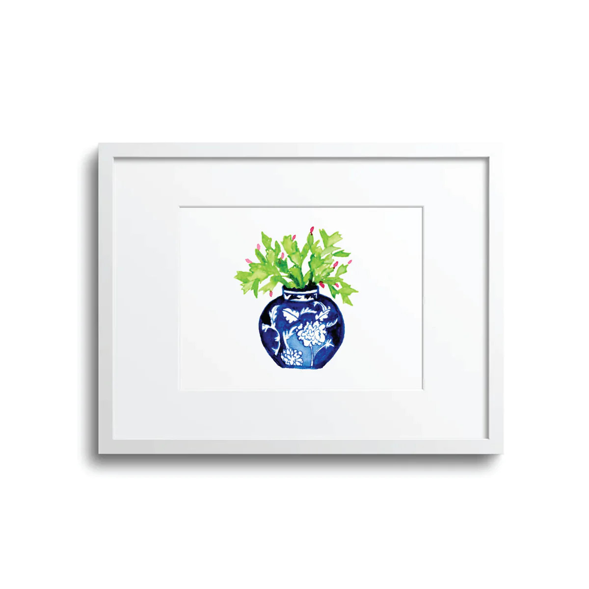 Floral Chinoiserie Art Print | Britt +Beks