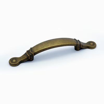 allen + roth 3-in Center to Center Aged Brass Arch Handle Drawer Pulls | Lowe's