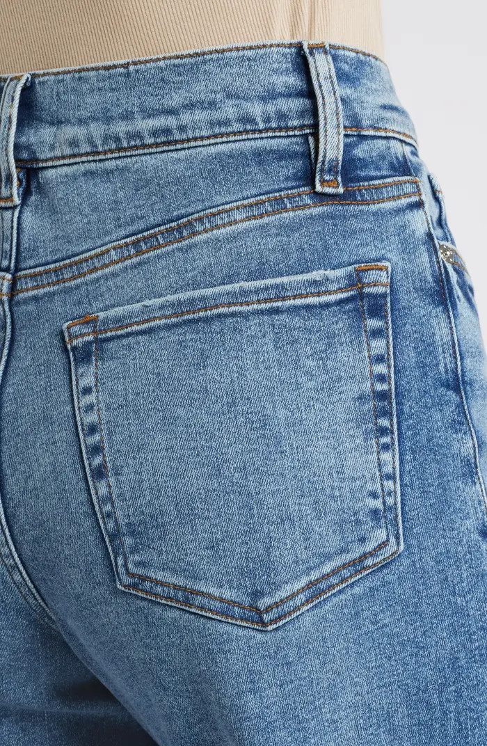 FRAME Le Slim Raw Hem Palazzo Jeans | Nordstrom | Nordstrom