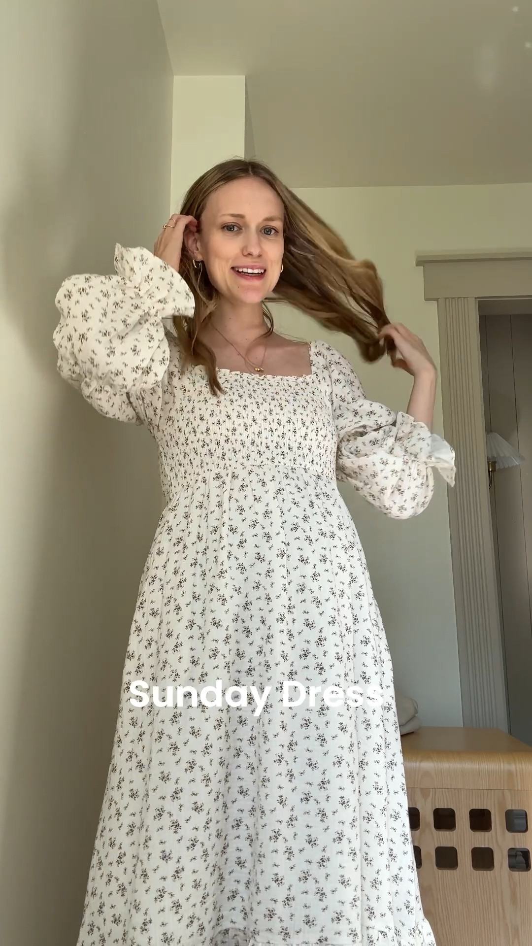 Perfect church dress for pregnancy!!! Comes in a few colors 