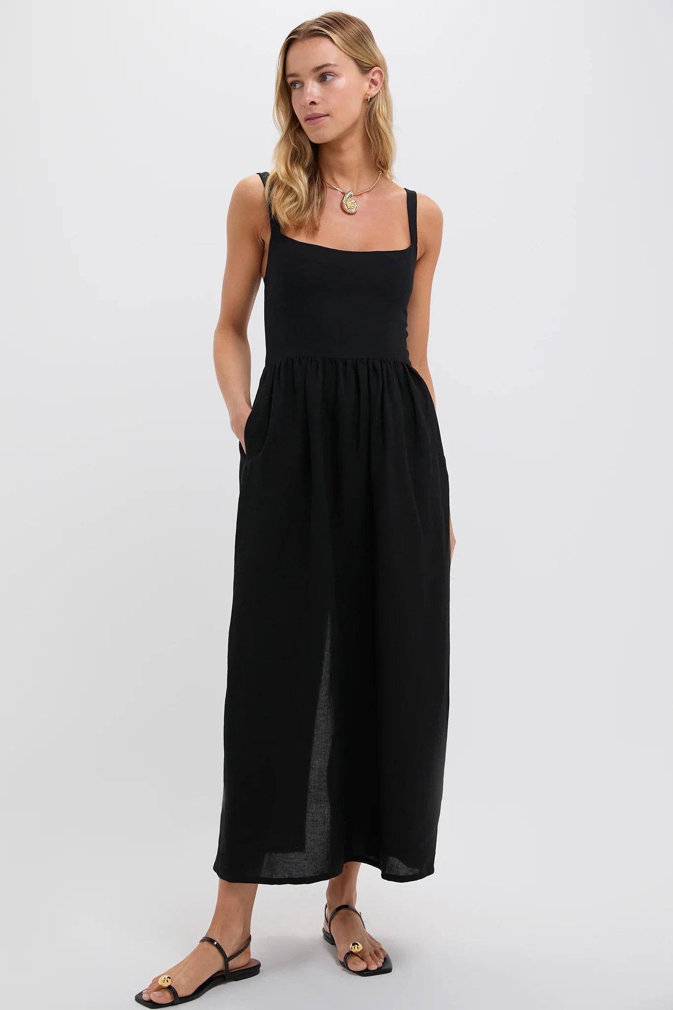 Black Jour Maxi Dress | Tuckernuck (US)