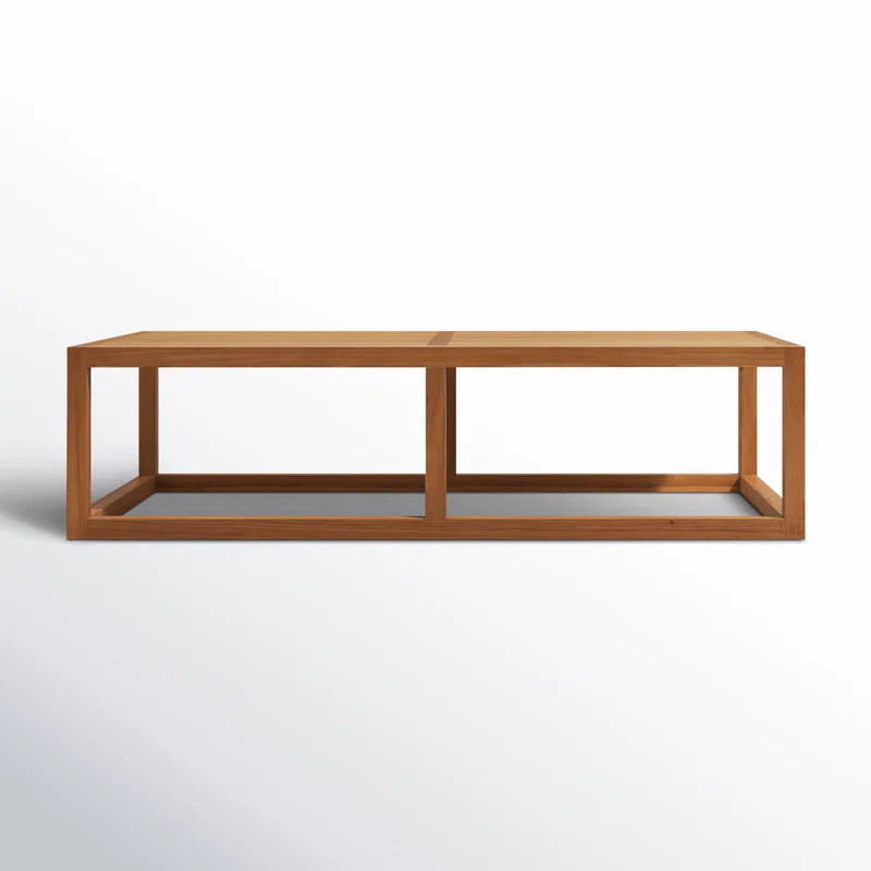 Newbury Outdoor Patio Premium Grade A Teak Wood Coffee Table | Wayfair North America