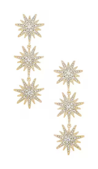 Callisto Drop Earrings in Gold | Revolve Clothing (Global)