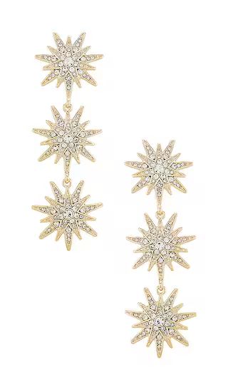 Callisto Drop Earrings in Gold | Revolve Clothing (Global)