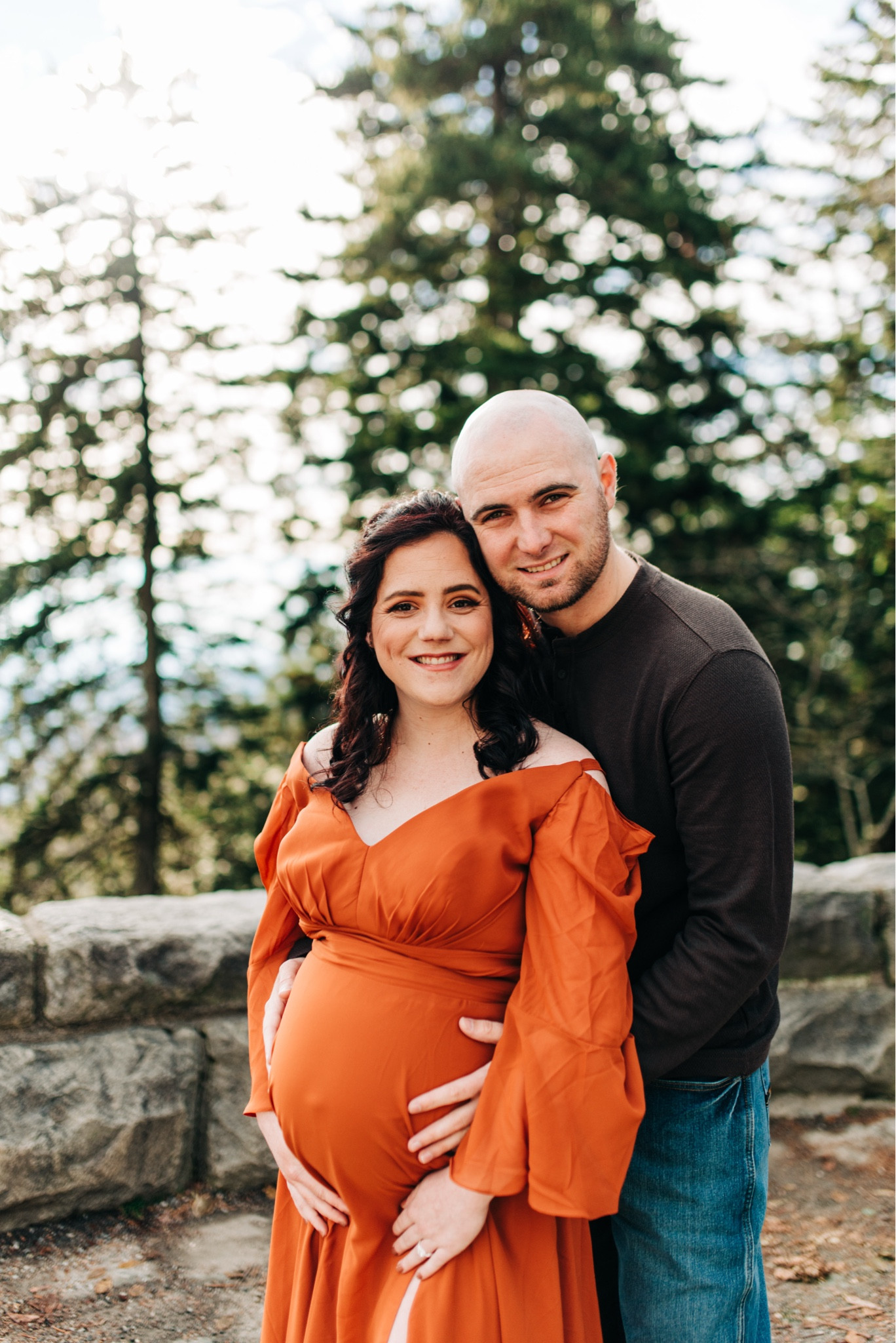 Maternity dress | pregnant dress | pregnancy dress | Maternity outfit | pregnant outfit | pregnancy outfit | Maternity | bump | pregnant | pregnancy | bump friendly | orange dress | maternity photoshoot | fall maternity | fall maternity photos | fall family photos 

#LTKFamily #LTKBaby #LTKBump