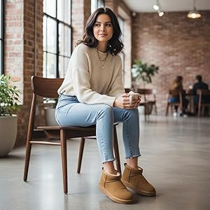 Chestnut Genuine Suede | Amazon (US)