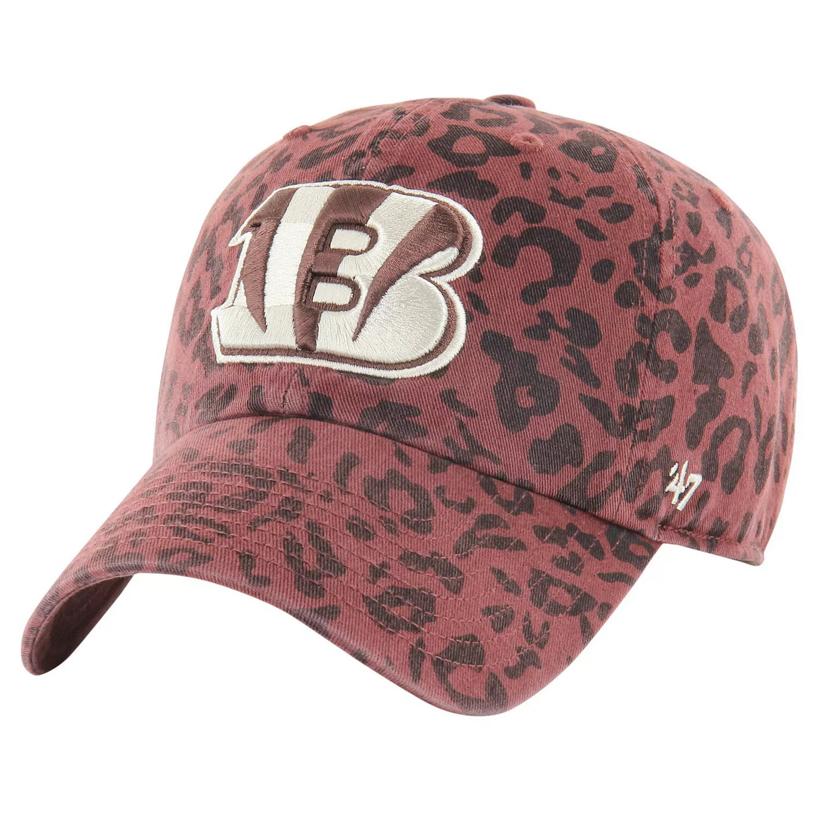 Women's '47 Brown Cincinnati Bengals Tawny Clean Up Adjustable Hat | Kohl's
