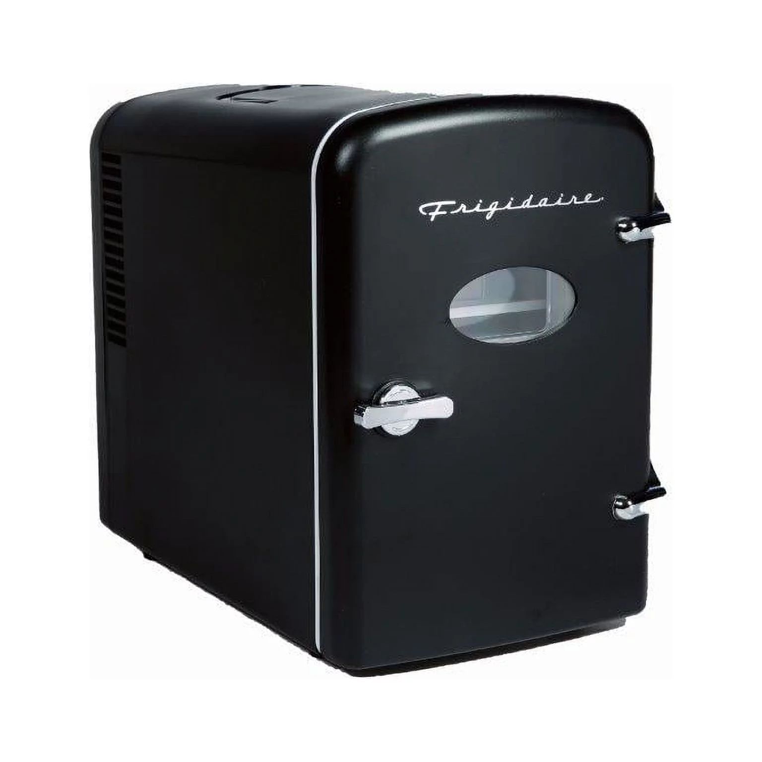Frigidaire Retro 6 Can Mini Beverage/Skincare Cooler, EFMIS129, Black | Walmart (US)