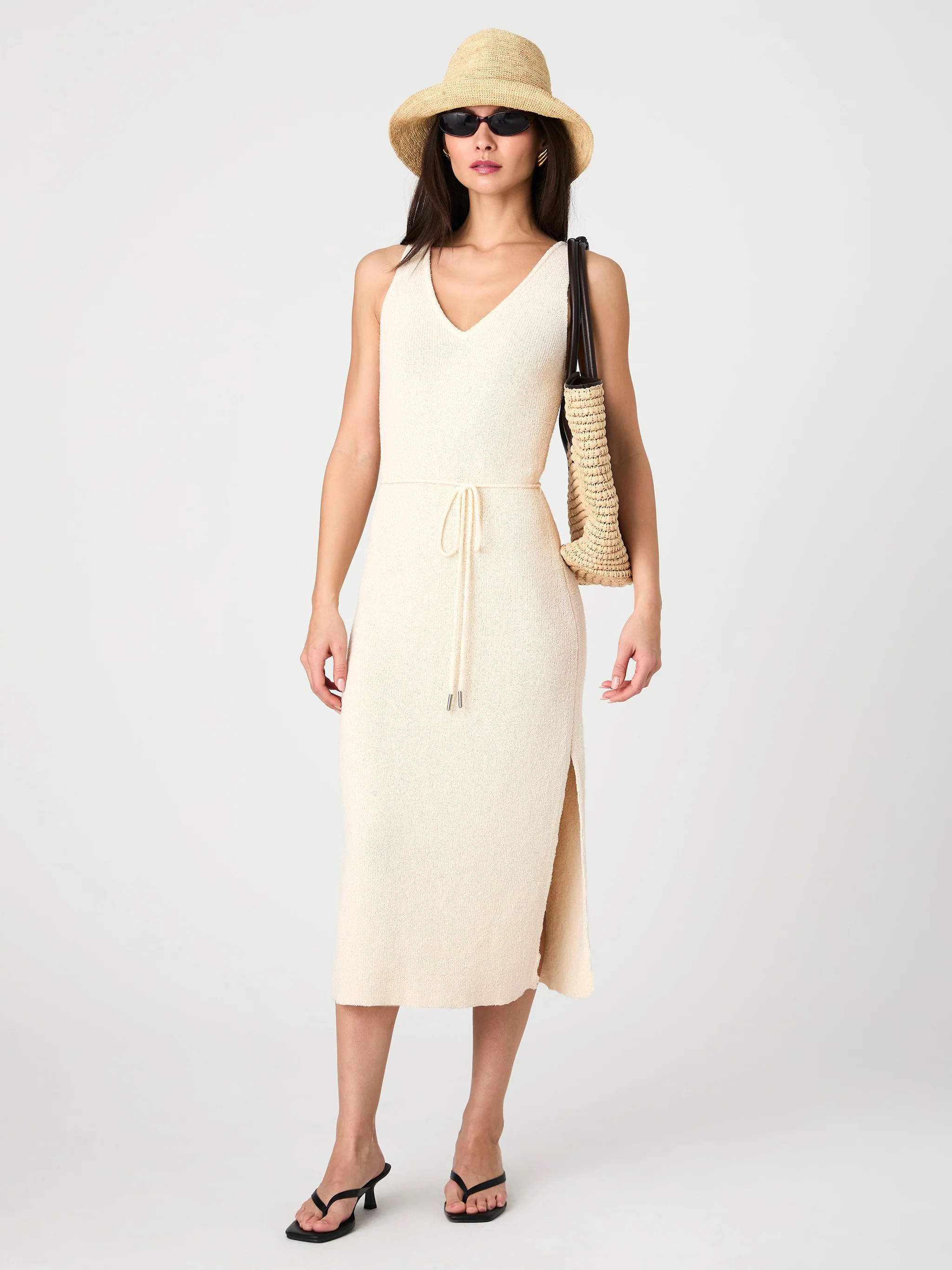 Terry Spun Midi Dress | French Connection (US)