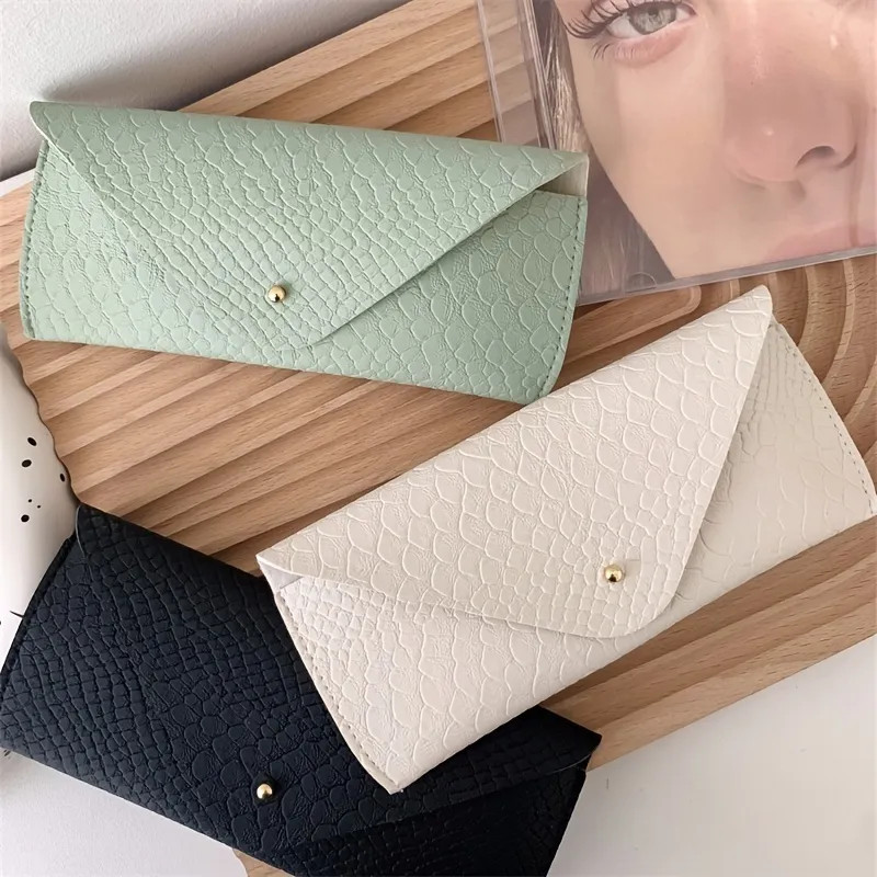 Fashion And Simple Leather Pvc Sunglasses Case A Variety Of Colors Are Available - Jewelry & Acce... | Temu Affiliate Program