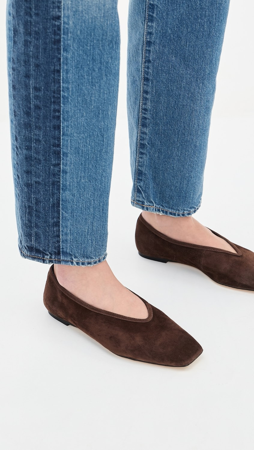 Tony Bianco Bianca Flats Espresso Suede 7 | Shopbop