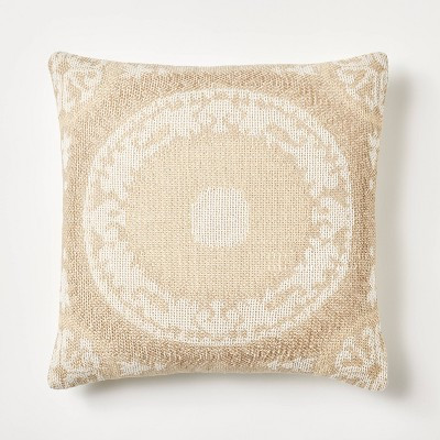 Woven Suzani Throw Pillow Gold - Threshold™ designed with Studio McGee | Target