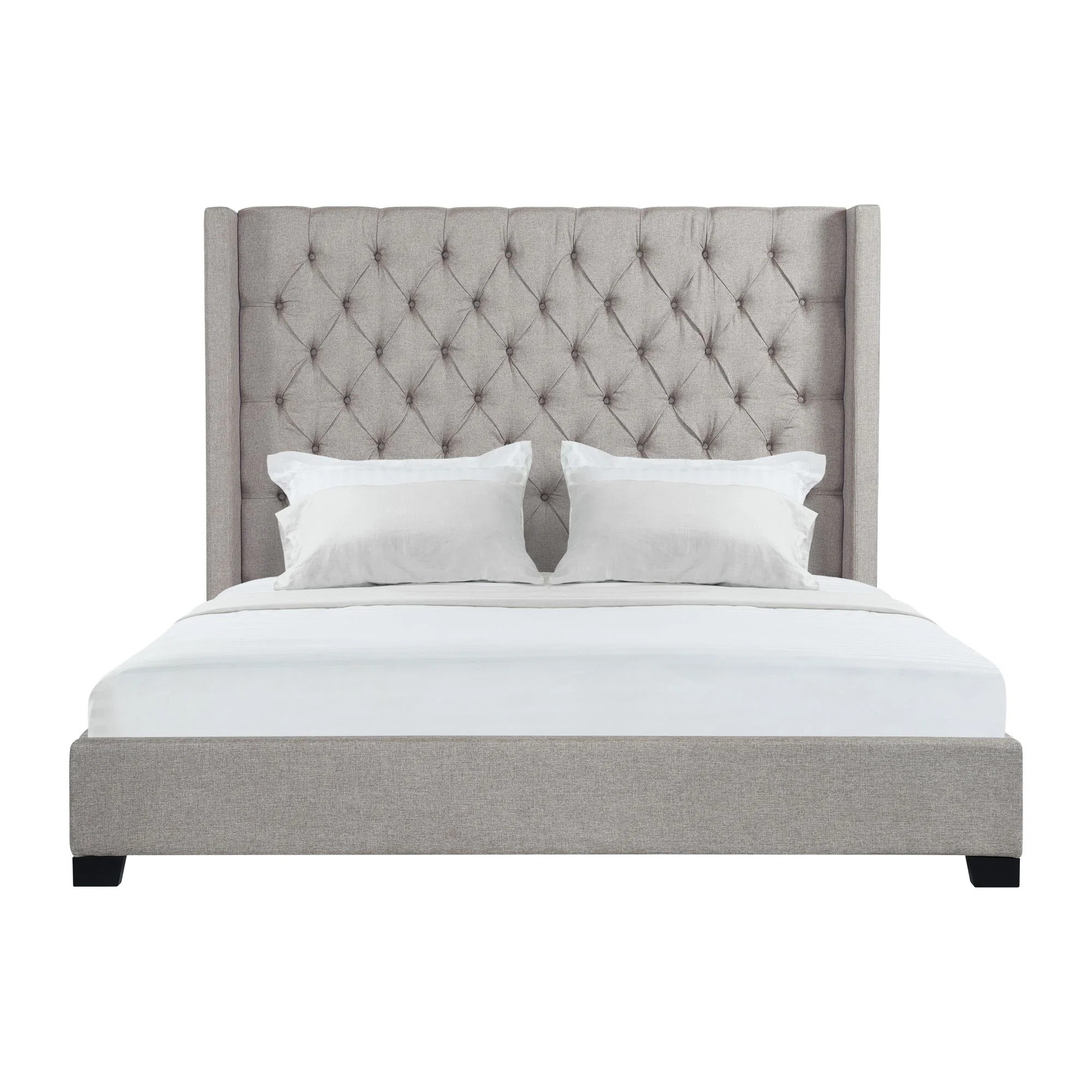 Arden Upholstered Wingback Bed | Wayfair North America