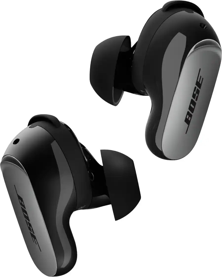 Bose - QuietComfort Ultra (2nd Gen) True Wireless Noise Cancelling In-Ear Earbuds - Black | Best Buy U.S.