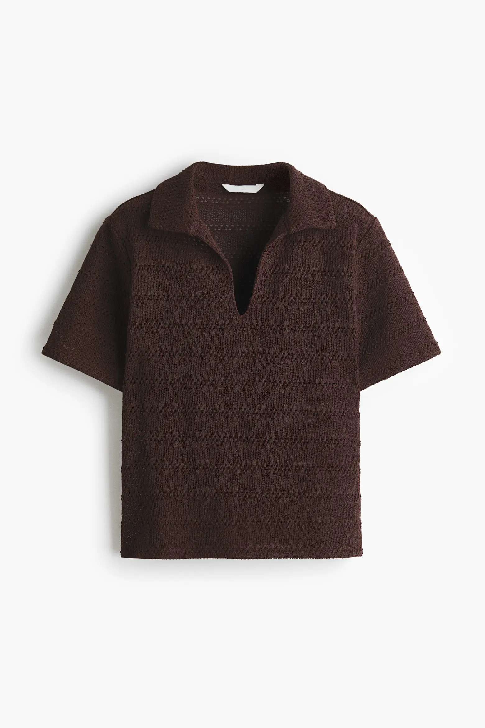 Crochet-look Polo Shirt (Women) | Nordstrom | Nordstrom