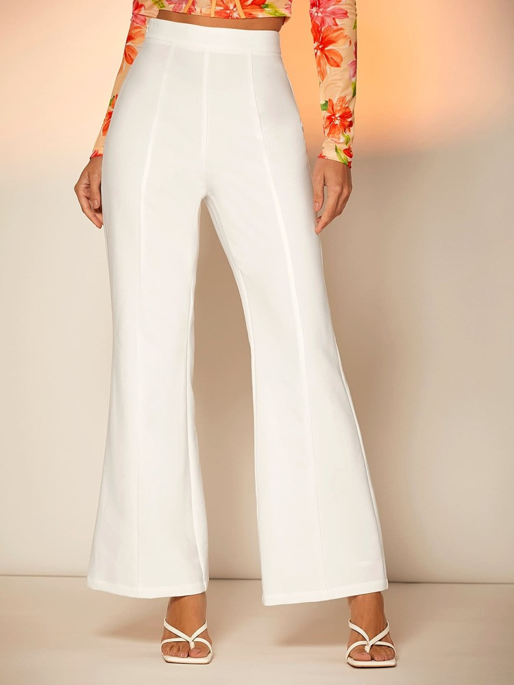 SHEIN High Waist Flare Leg Pants | SHEIN
