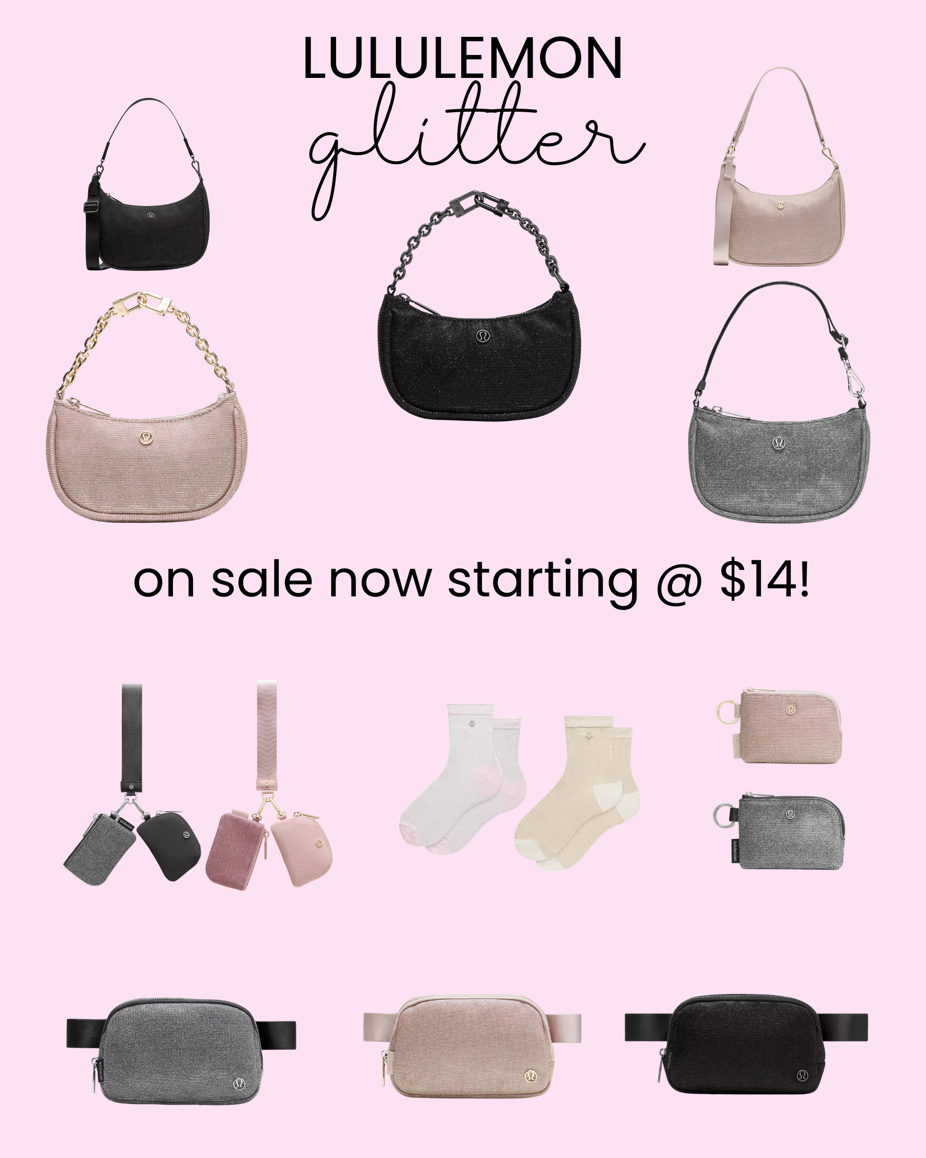 Lululemon *and* glitter?! Two of my favorite things and they are part of the big sale! I think I'm in love!

#lululemon #LTKsale 

 #LTKActive #LTKFindsUnder50
