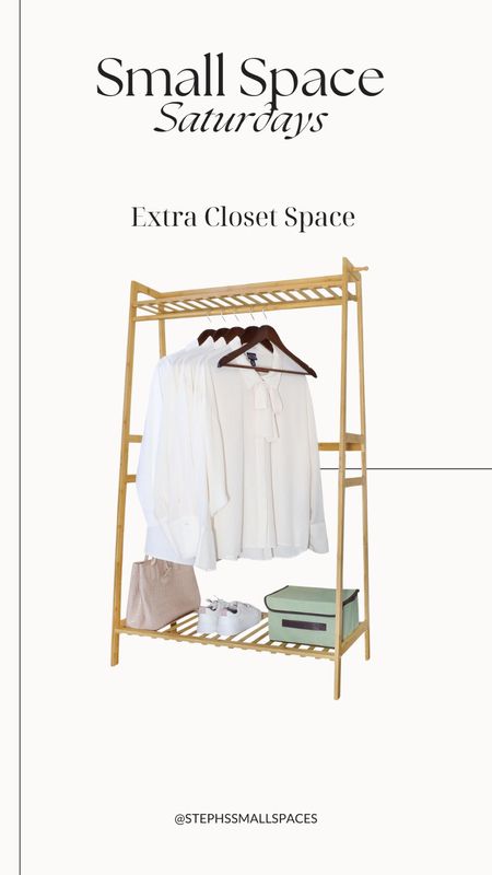 Looking for extra closet space? We have the perfect solution. This affordable free standing bamboo wardrobe from Amazon.

Small space, space saving, small closet, closets, small home, small apartment, apartment decor, home decor, apartment furniture, home furniture.

#LTKhome #LTKfamily #LTKU