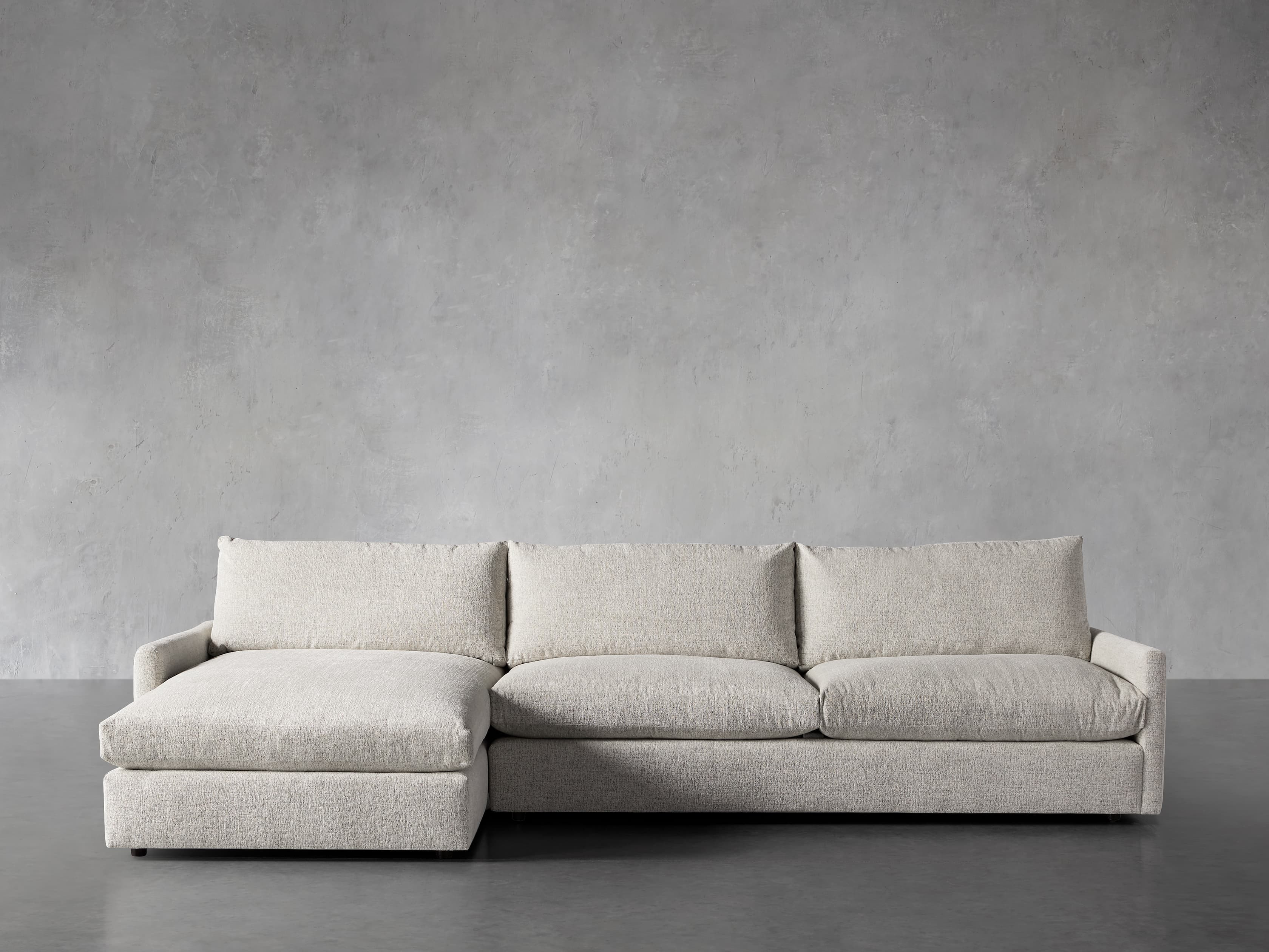 Kipton Two Piece Sectional with Chaise | Arhaus