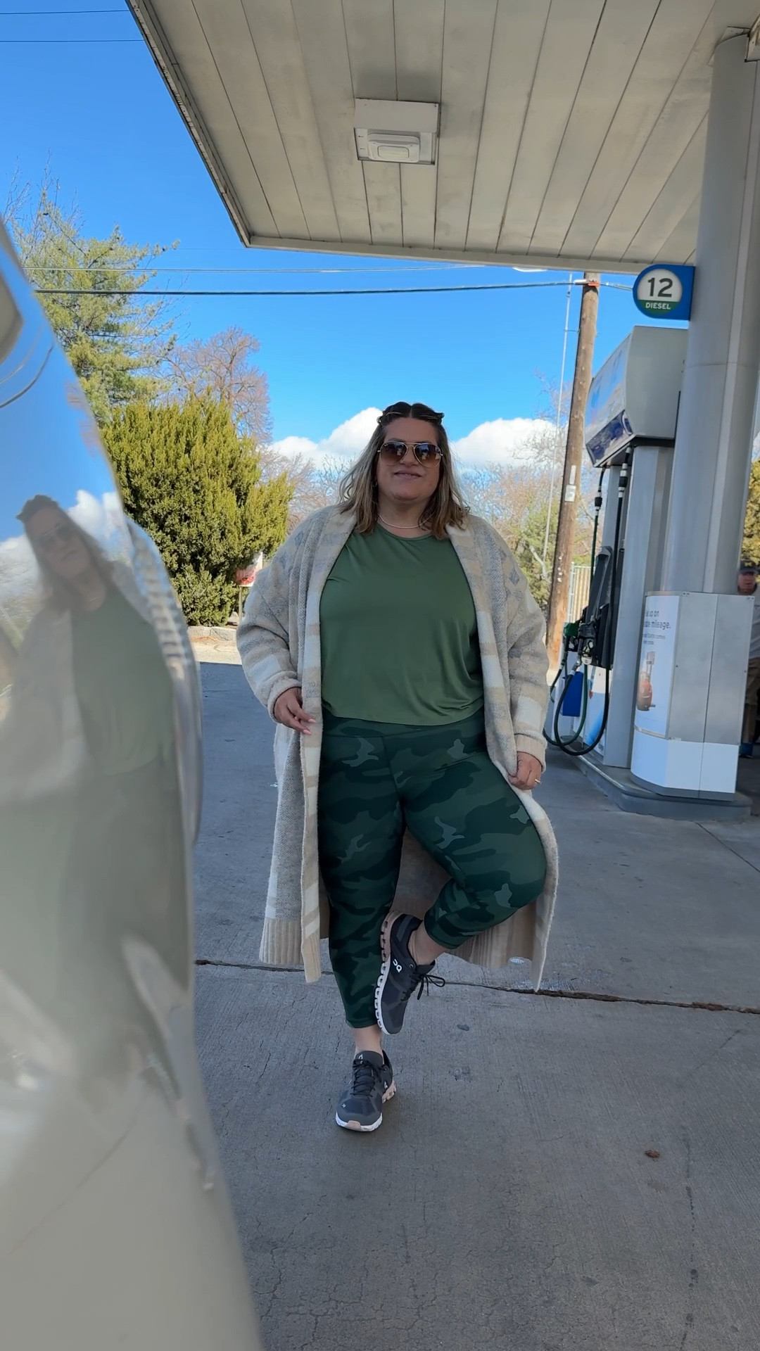 Just getting cute outfit content at every stop and opportunity 

#LTKPlusSize #LTKActive #LTKMidsize