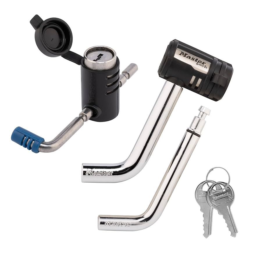 Master Lock 2848DAT Key Alike Set with Receiver and Coupler Latch Locks, 2-Piece Set | Amazon (US)