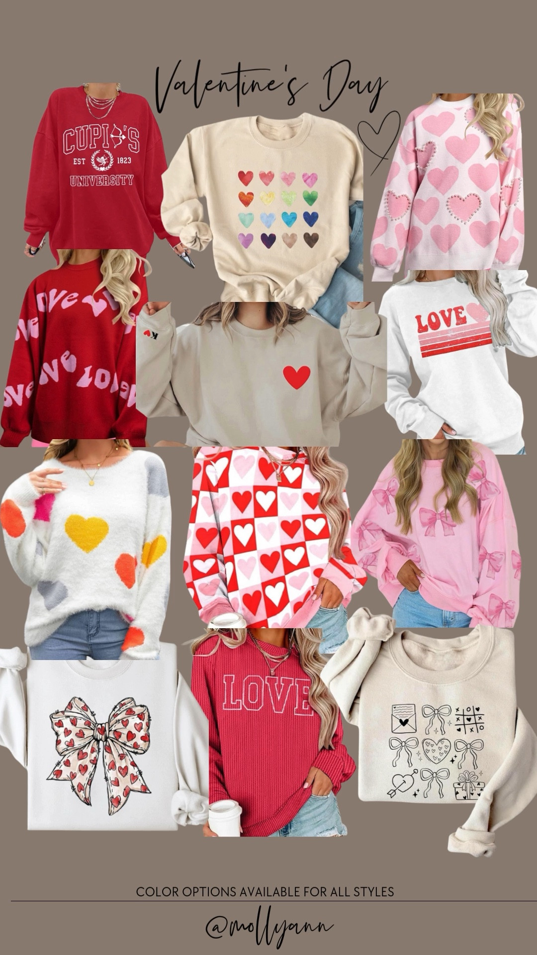 You all are LOVING these Amazon Valentine’s Day ❤️💕sweatshirts!! 

#LTKStyleTip #LTKFindsUnder50 #LTKSeasonal