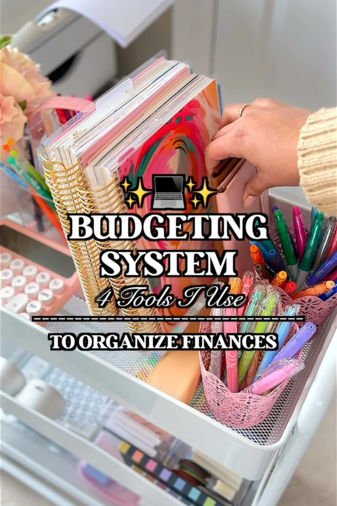 Here are the 4 tools that I use to manage finances: 

1. Paper Budget Planner - to view the full budget for the month and track overall budget 

2. Check Register - to keep track of actual checking account balance, pending transactions scheduled to be deducted 

3. Every Dollar App - to pre-plan the budget and track transactions on-the-go 

4. Cash Envelope System - for Sinking Funds 

Estas son las 4 herramientas que uso para administrar las finanzas:

1. Planificador de presupuesto en papel - para ver el presupuesto completo del mes y realizar un seguimiento del presupuesto general

2. Registro de cheques - para realizar un seguimiento del saldo real de la cuenta corriente, las transacciones pendientes programadas para ser deducidas

3. Aplicación Every Dollar - para planificar previamente el presupuesto y rastrear las transacciones cuando estoy afuera

4. Sistema de sobres de efectivo - para fondos de ahorros de facturas

#budget #budgethacks #budgetorganization #moneyorganization #finances #financesorganization #newyeargoals #moneygoals