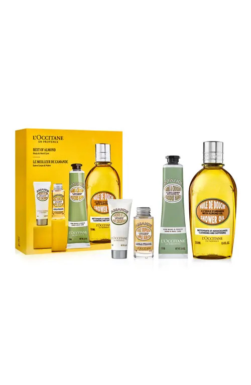 L'Occitane Best of Almond Gift Set $74.50 Value at Nordstrom, Size 12.6 Oz | Nordstrom