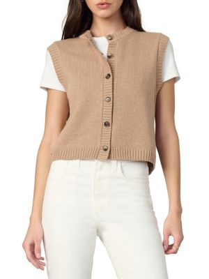 The Noa Wool-Blend Cardigan Vest | Saks Fifth Avenue OFF 5TH